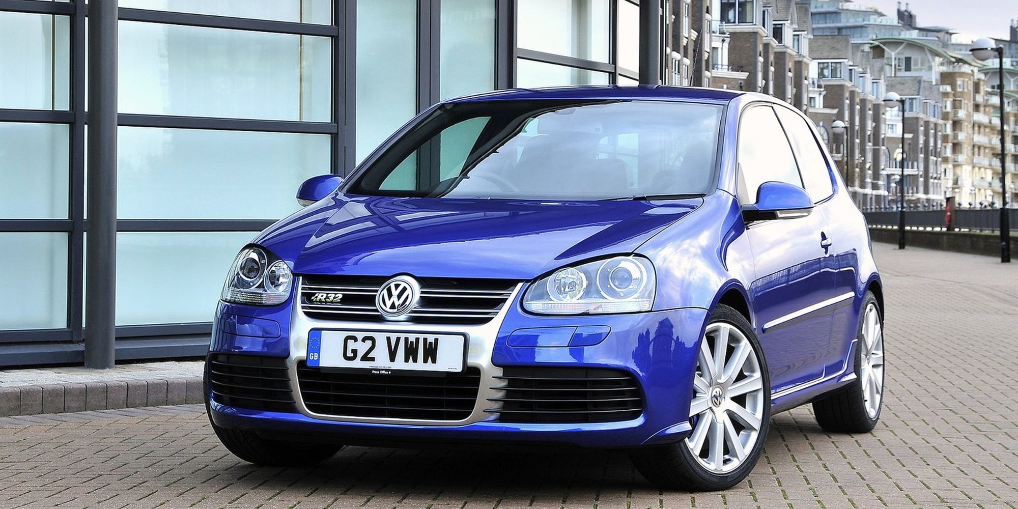 The front of the Mk5 Golf R32