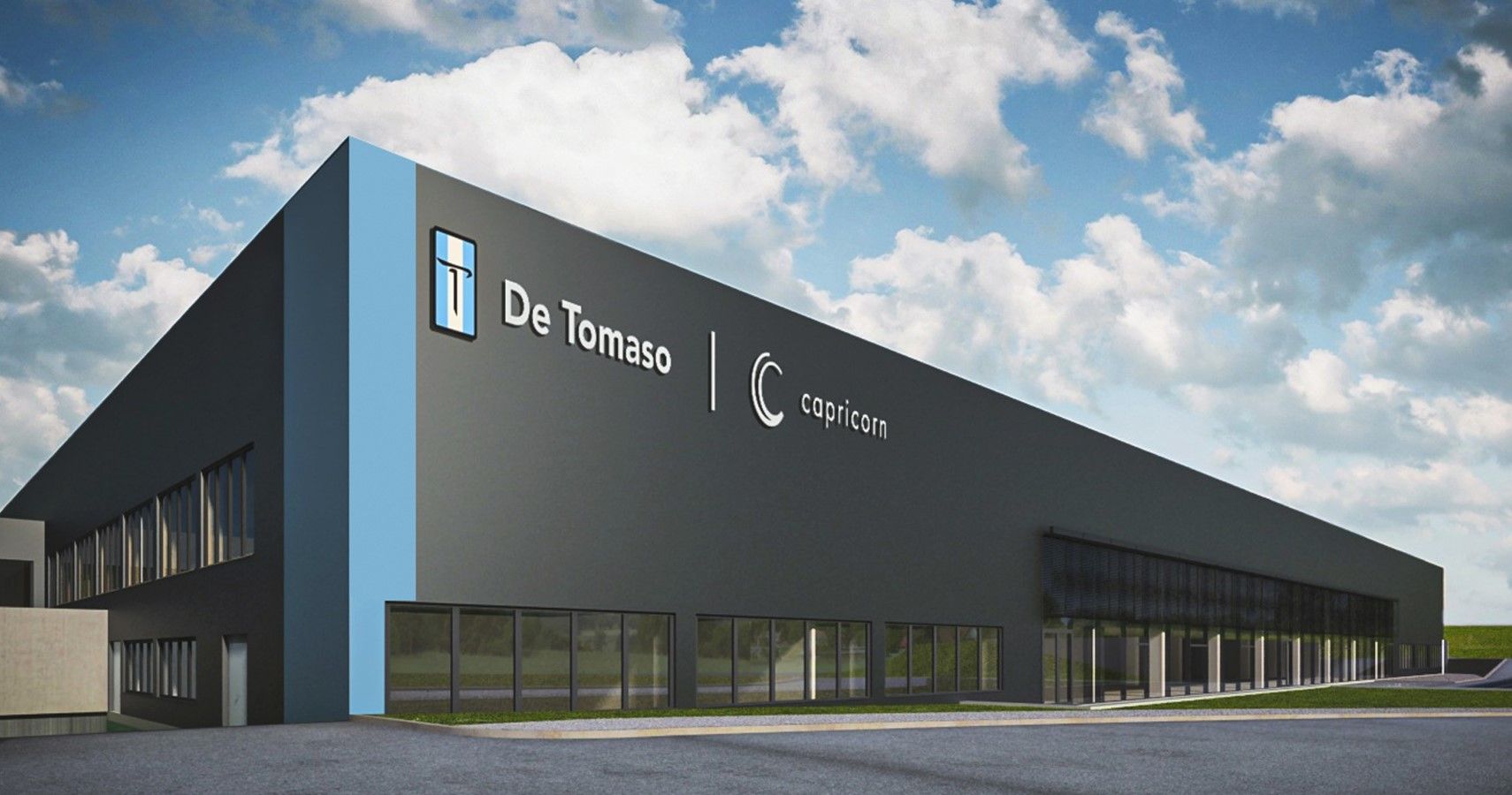 De Tomaso X Capricorn facility being made at the Nürburgring