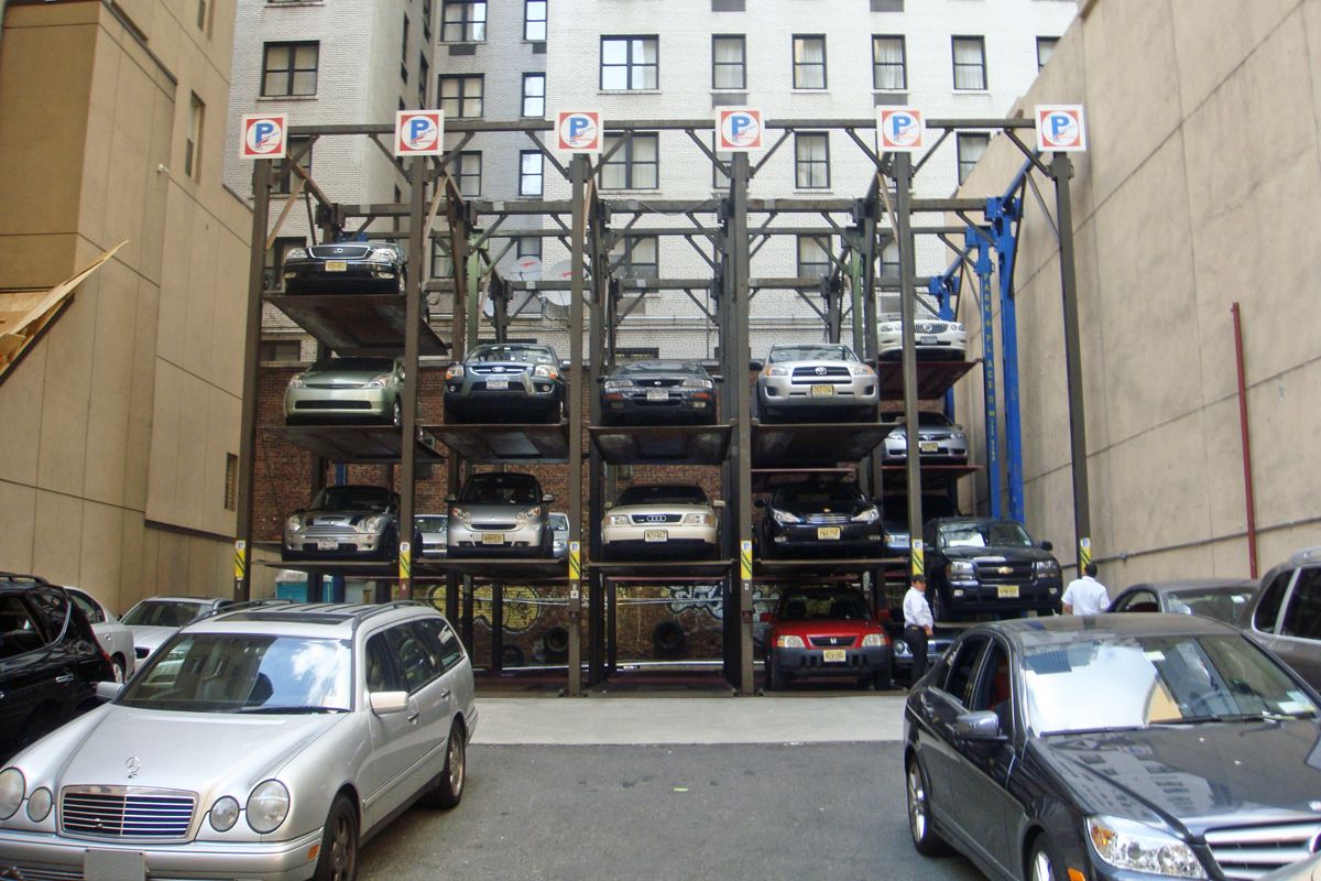 NYC Stacked Car Park