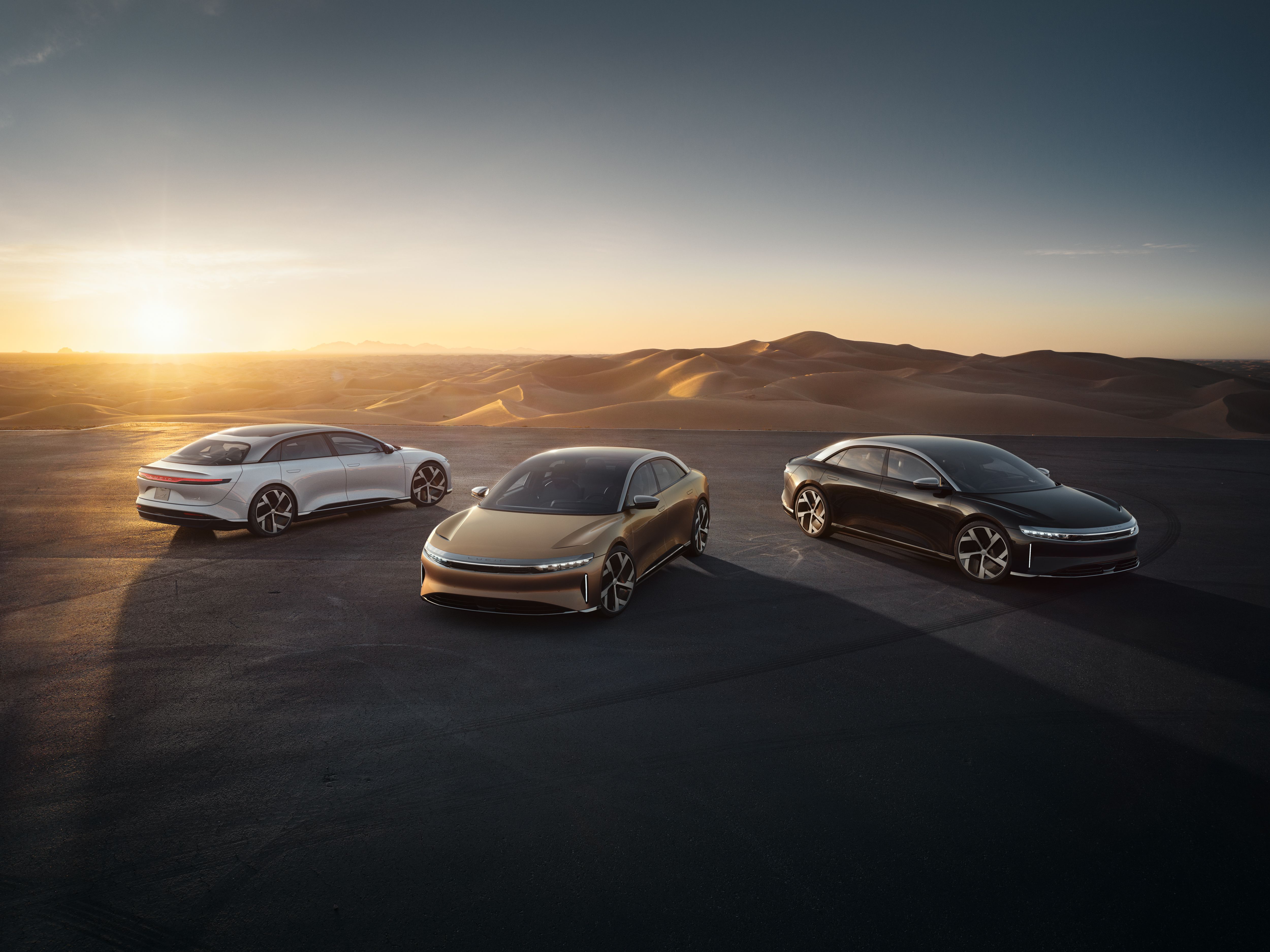 The Lucid Air Models.