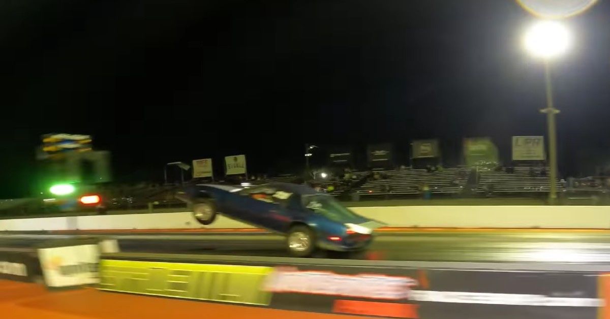 Watch This 9-Second Pontiac Firebird Drag Race A Tesla Model S Plaid