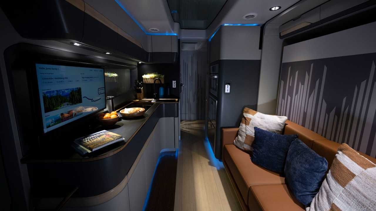 Thor's Electric Camper Van Concept Gets 300Mile Range, Looks Amazing