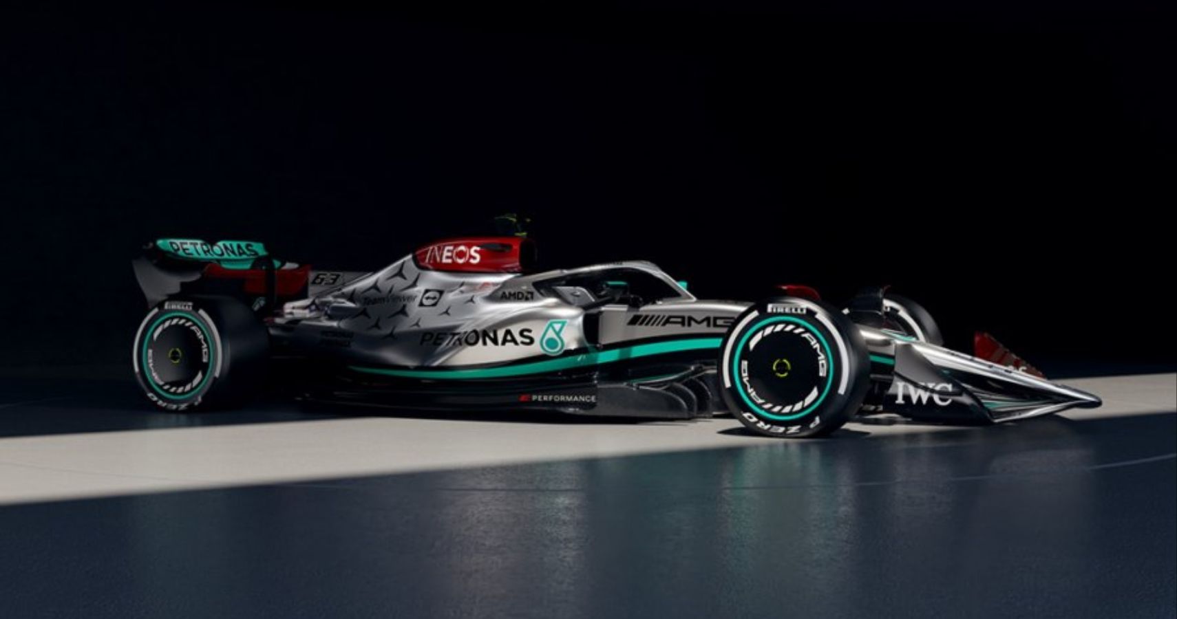 2022 Mercedes W13 F1 Car Featured Image