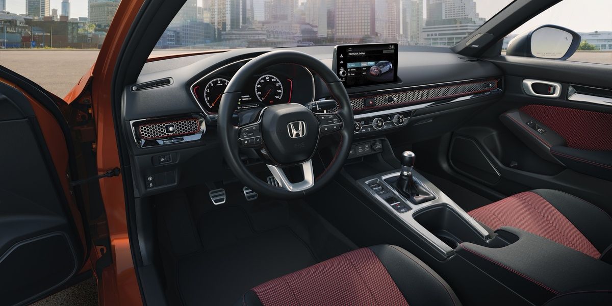 2022 Honda Civic Si interior