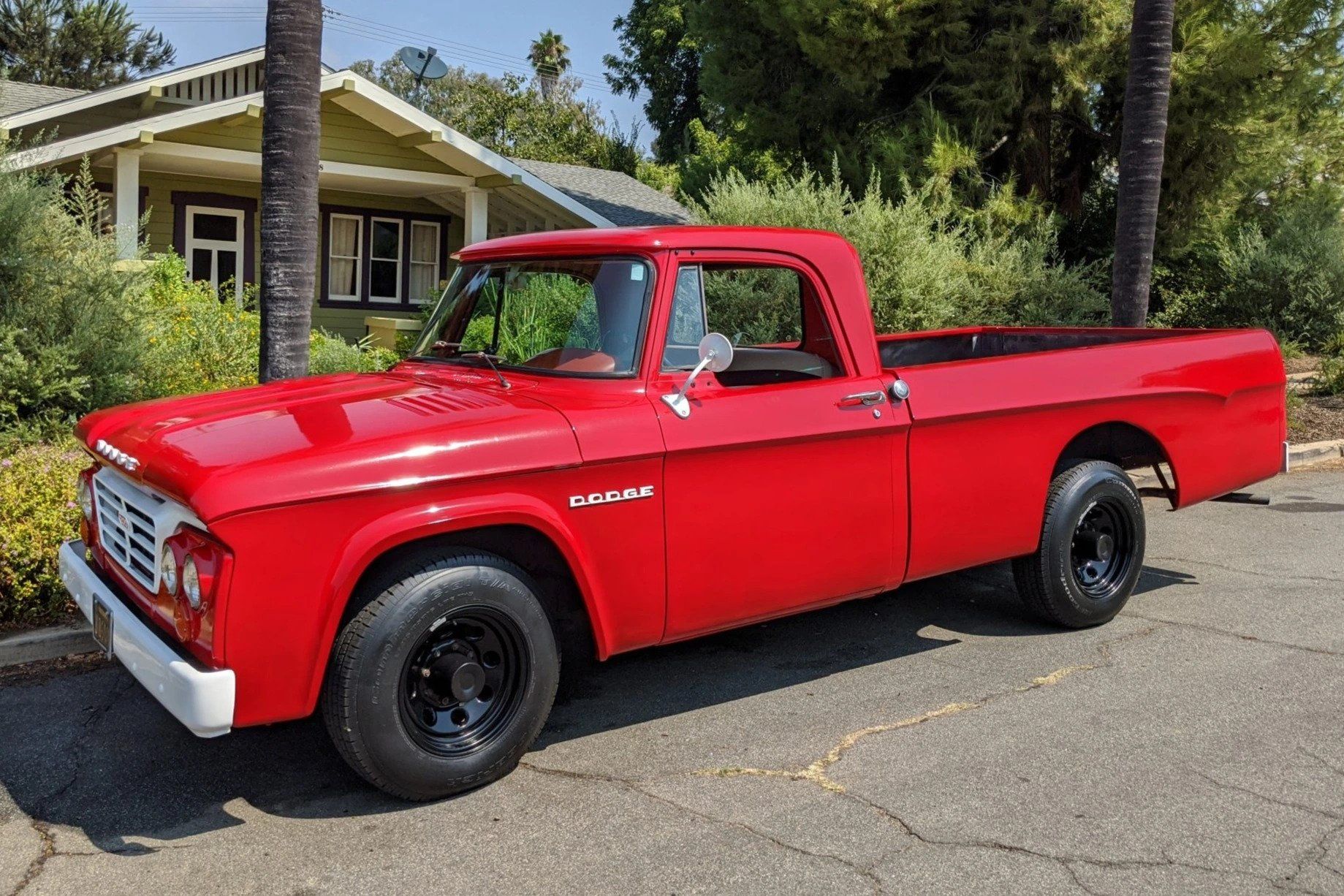 Red 1962 Dodge C-Series Sweptside