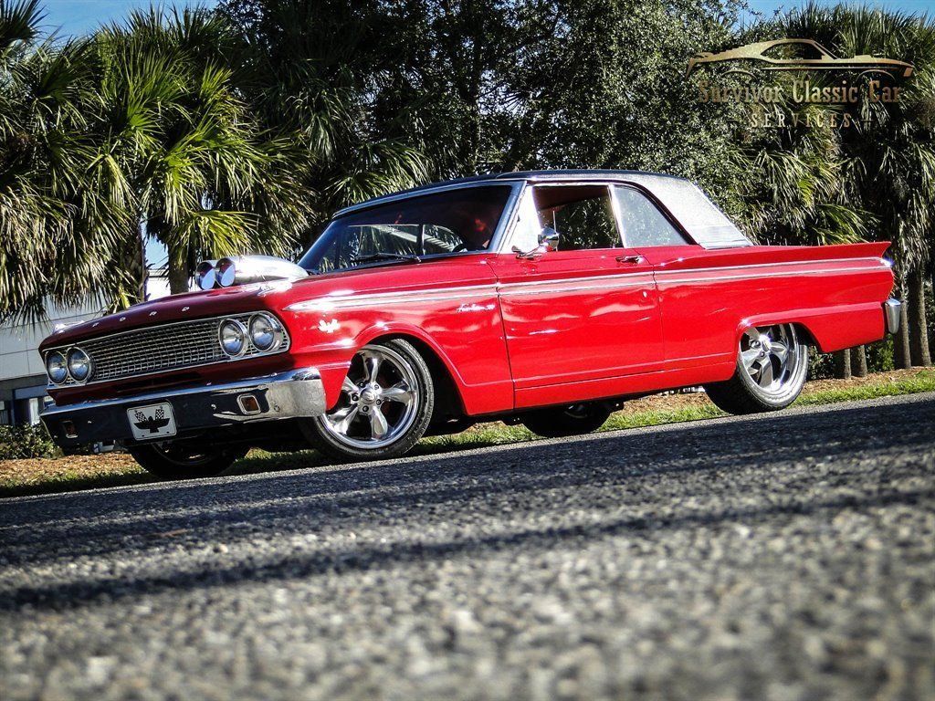 1963 Ford Fairlane: A beautiful muscle car when it has some time put into it.