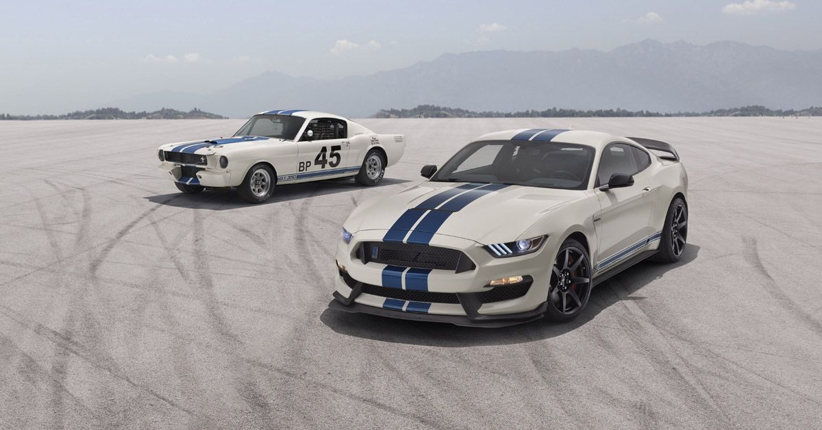 1965 Ford Shelby GT350 Vs 2017 Ford Mustang GT350 Comparison