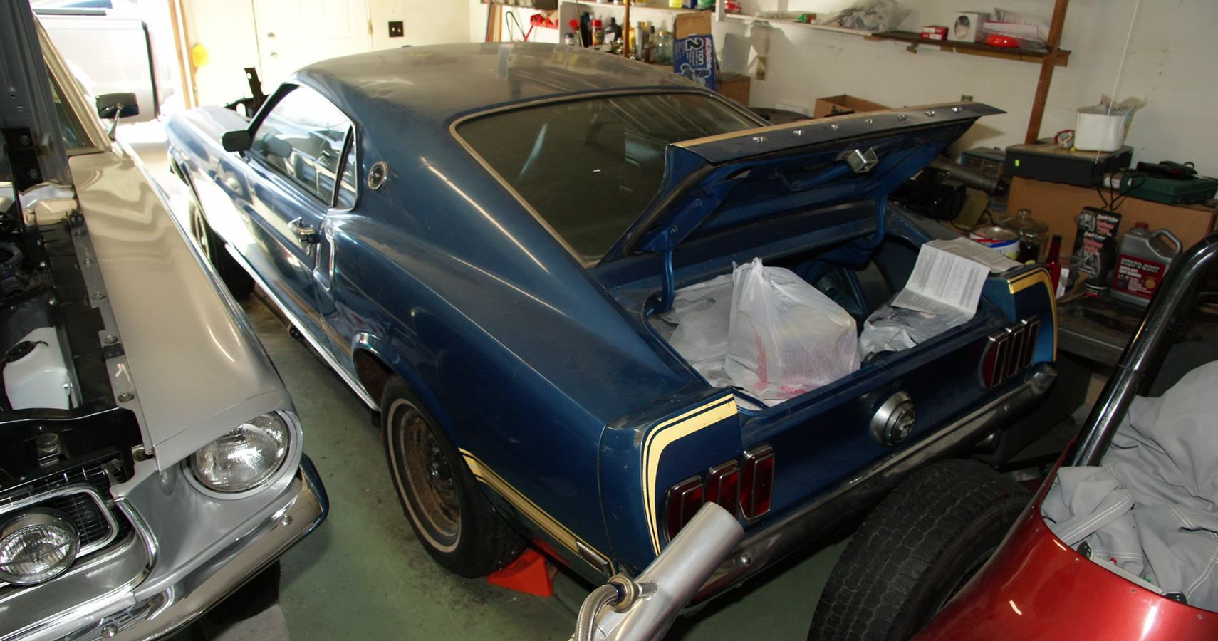 1969 Ford Mustang Mach 1 rear