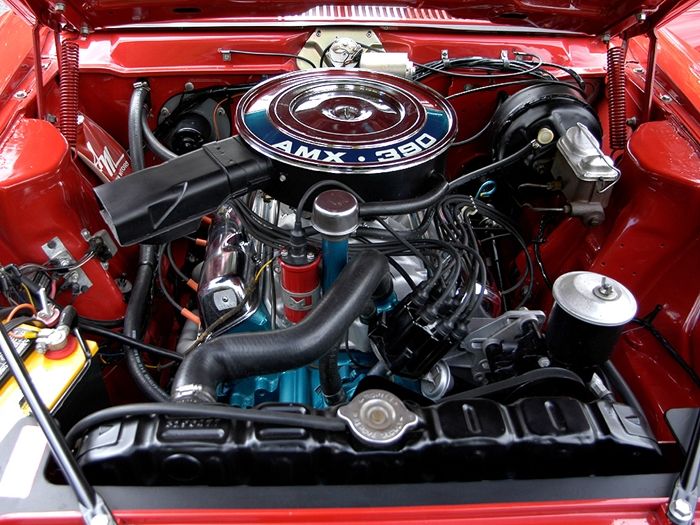 1969 amx engine/interior