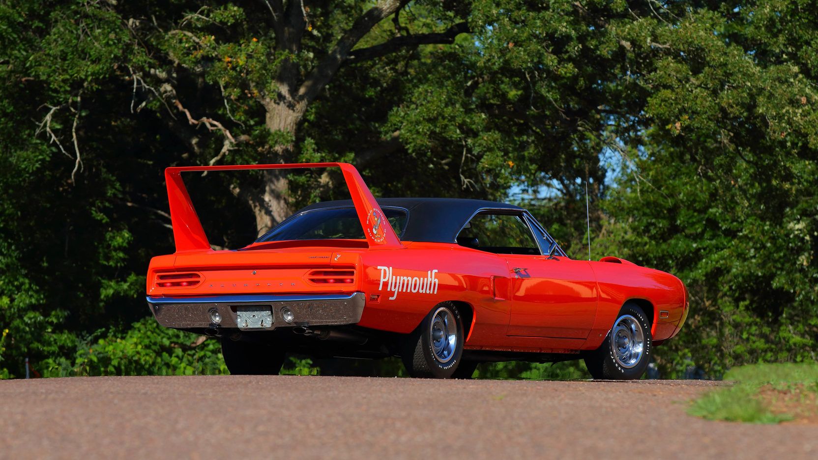 Orange 1970 Plymouth Superbird