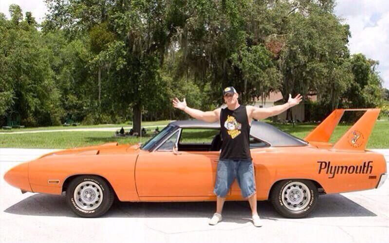 Orange 1970 Plymouth Superbird