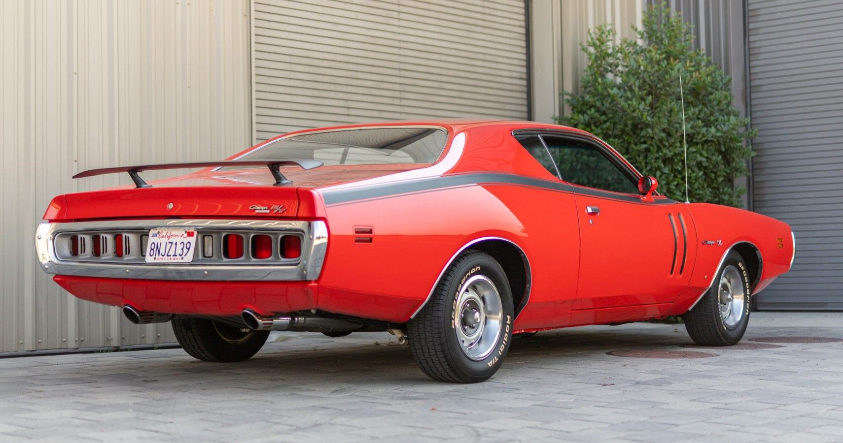 1971 Dodge Charger R/T rear third quarter view