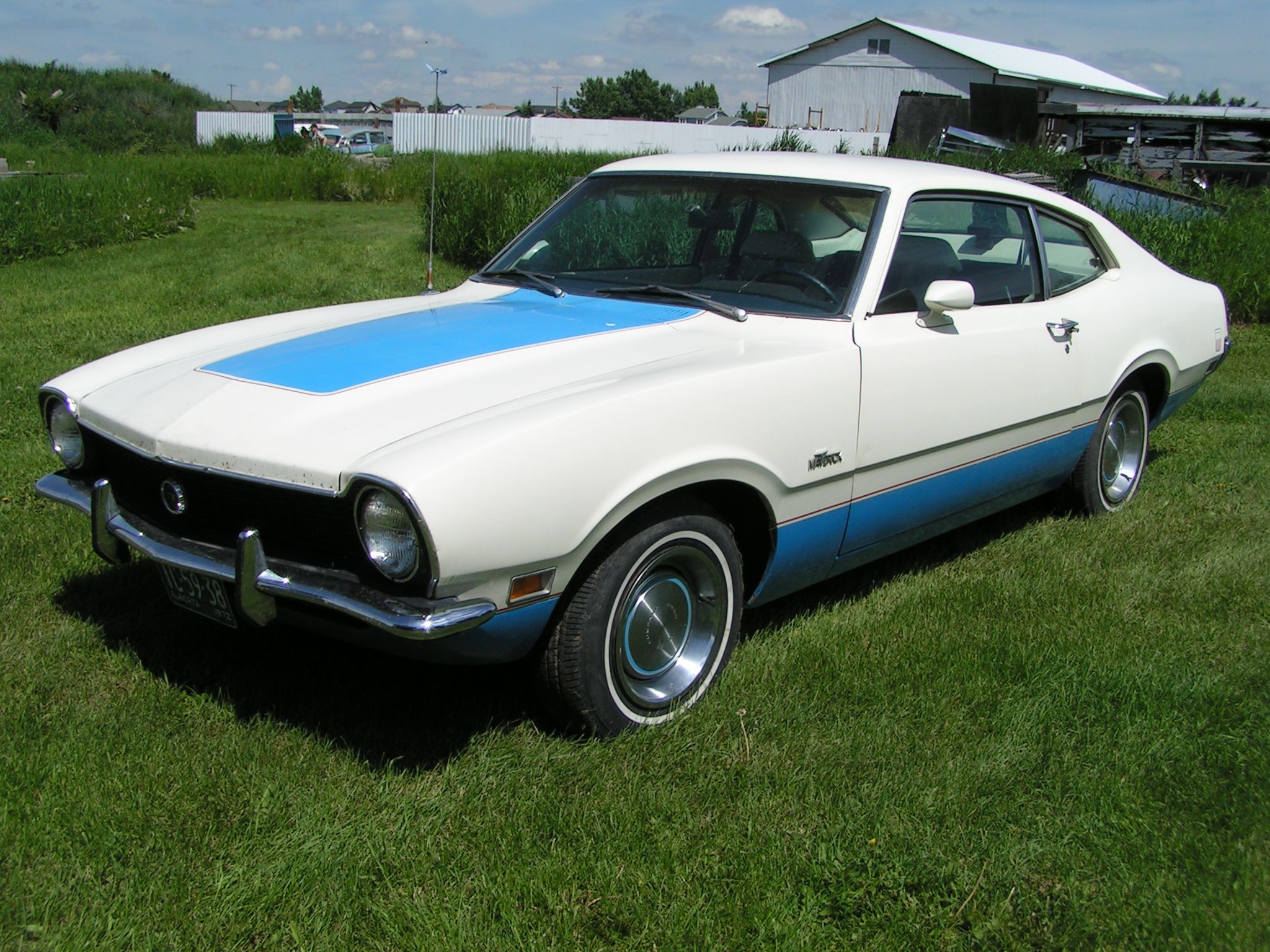 The 1972 Ford Maverick Sprint.