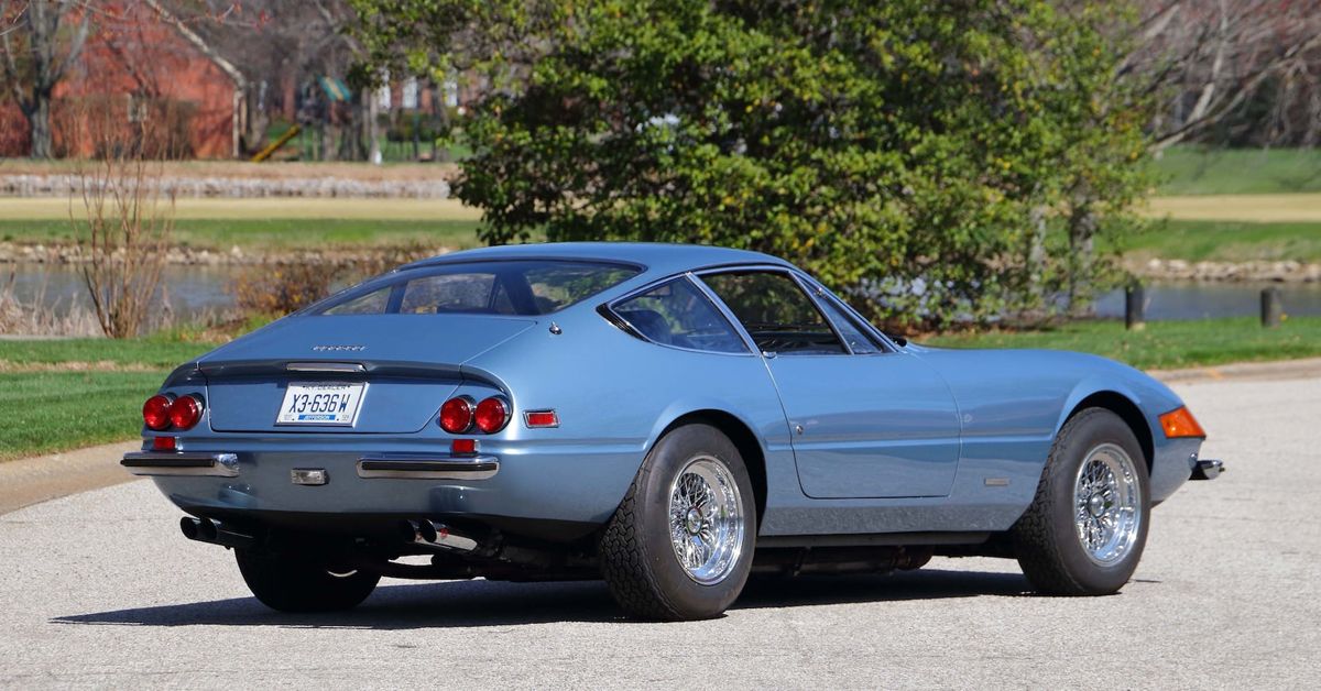 1973 Ferrari 365 GTB-4 Daytona Sports Car In Blue