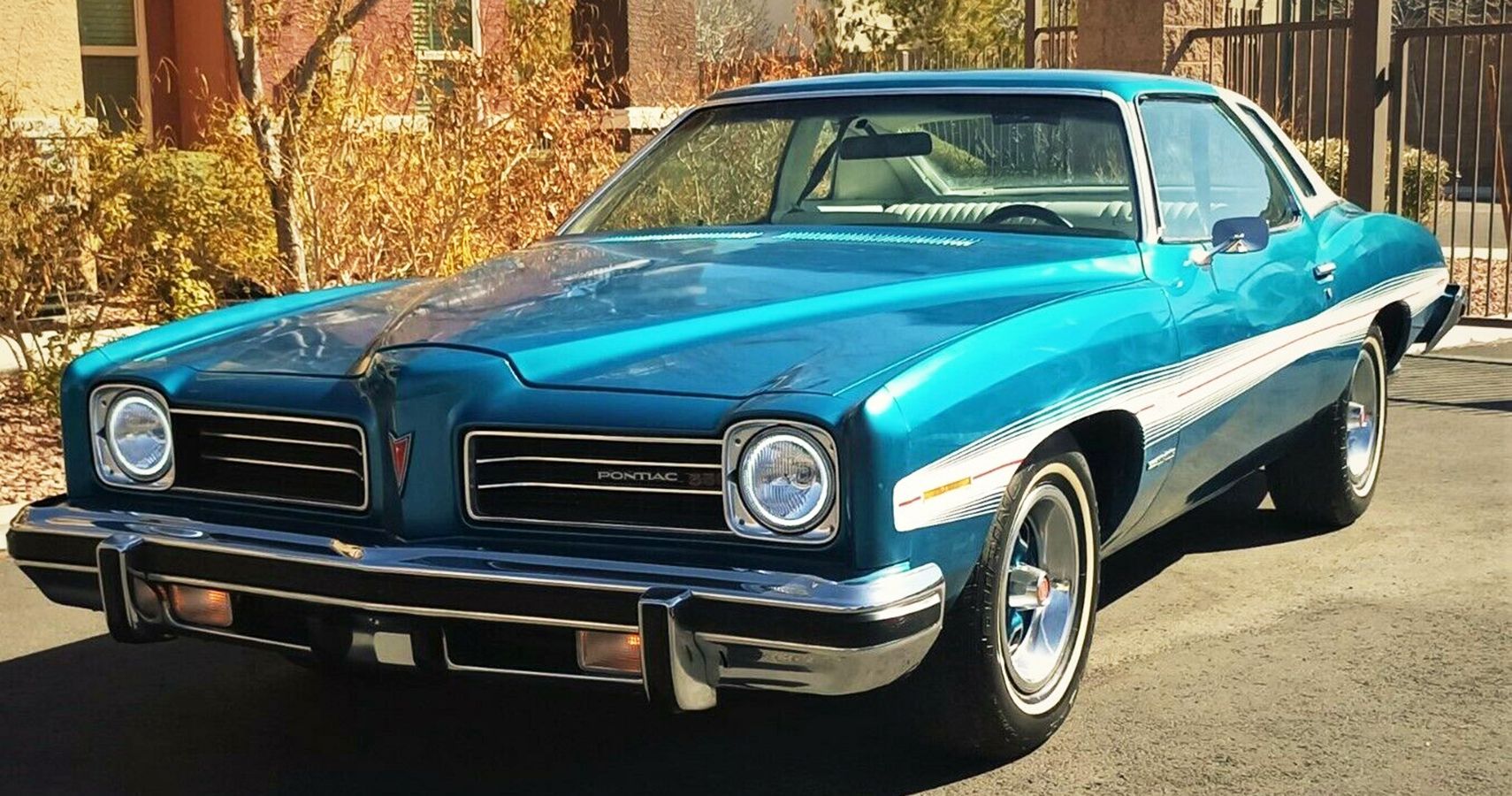 1974 Pontiac LeMans sports coupe quarter front