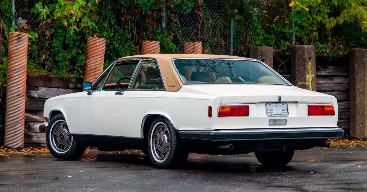 1984 Rolls-Royce Camargue Luxury Car In White