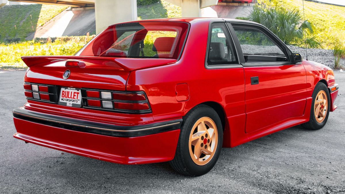 1989 Shelby CSX-VNT Sport Compact In Red 
