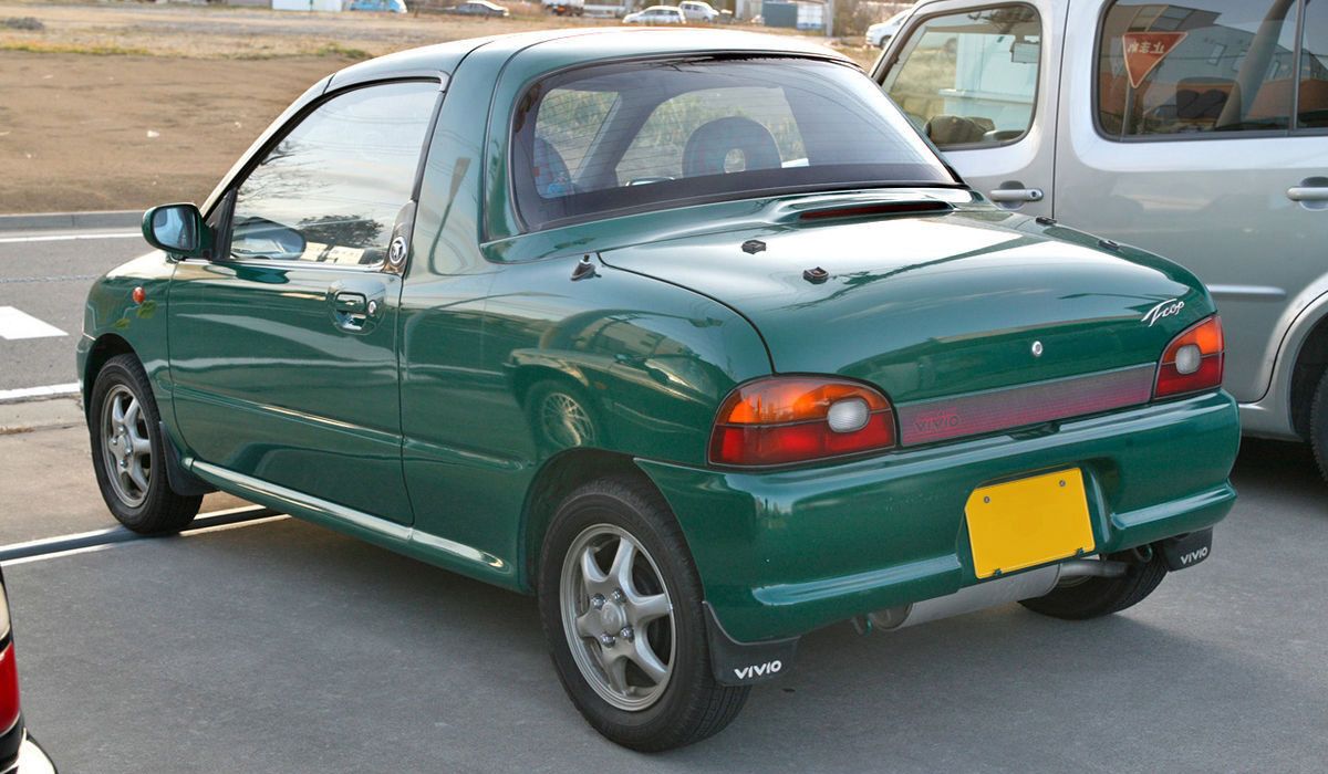 1992-1998 Subaru Vivio T-Top 2-Door Japanese Car