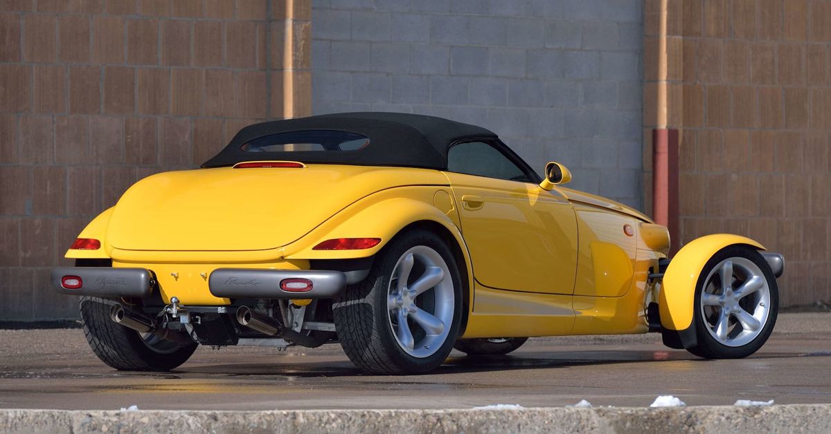 1999 Plymouth Prowler Yellow