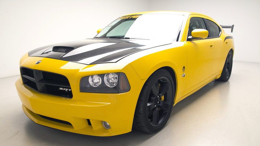 Yellow 2007 Dodge Charger SRT-8 Super Bee