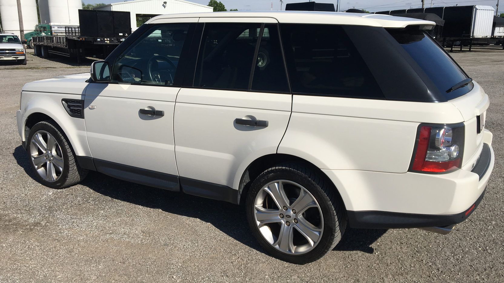 White 2010 Land Rover Range Rover Sport Supercharged