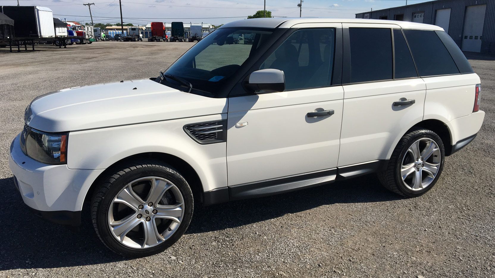 White 2010 Land Rover Range Rover Sport Supercharged