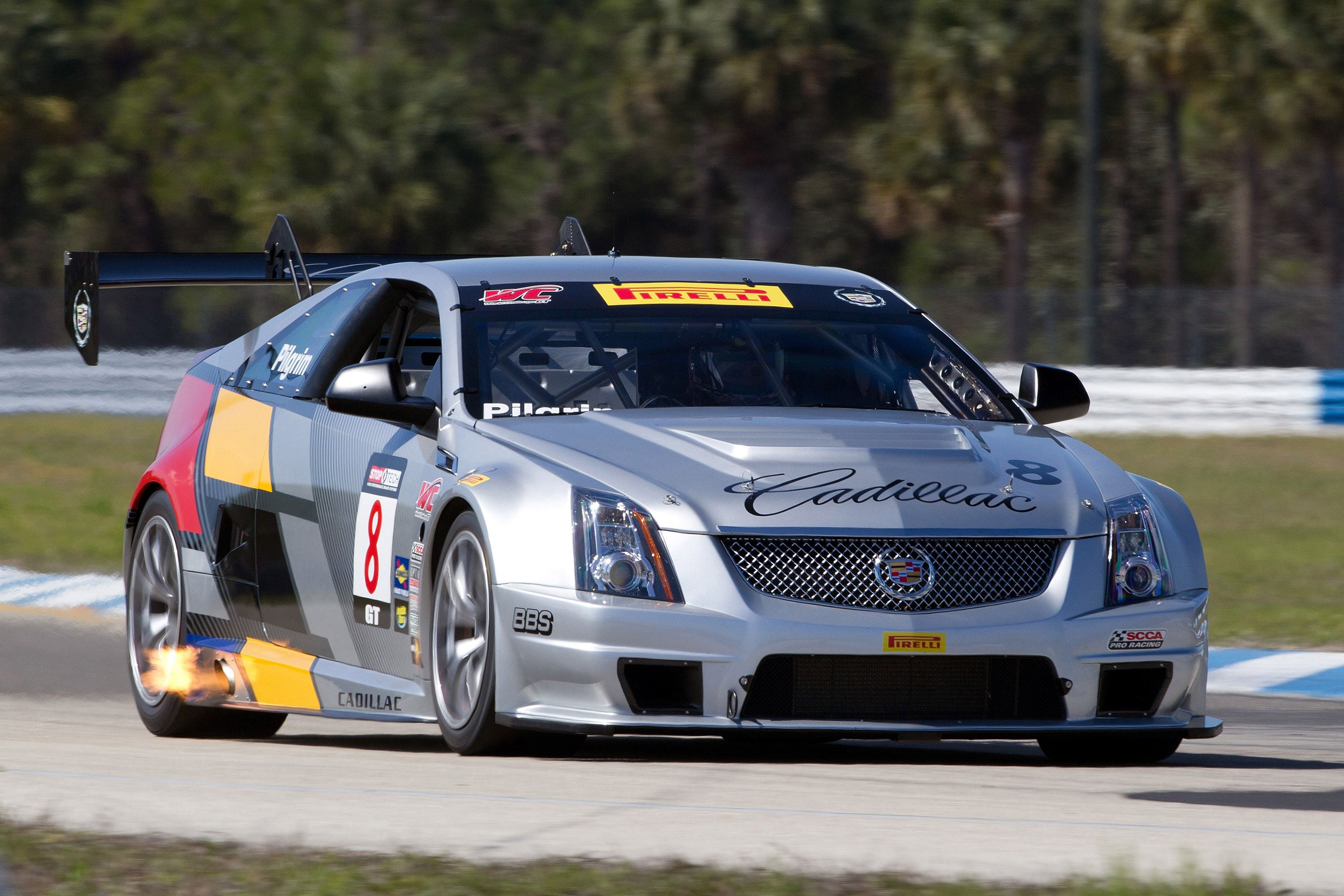 2011 Cadillac CTS-V racing