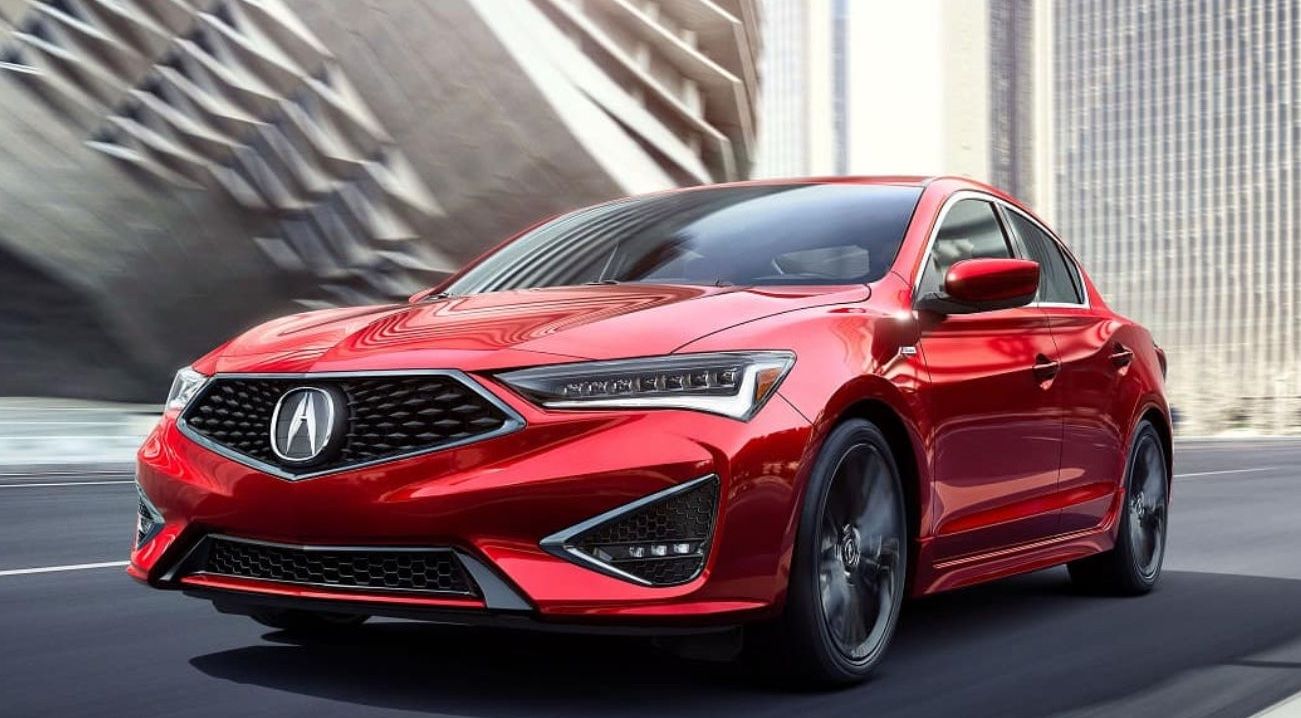 Red 2022 Acura ILX
