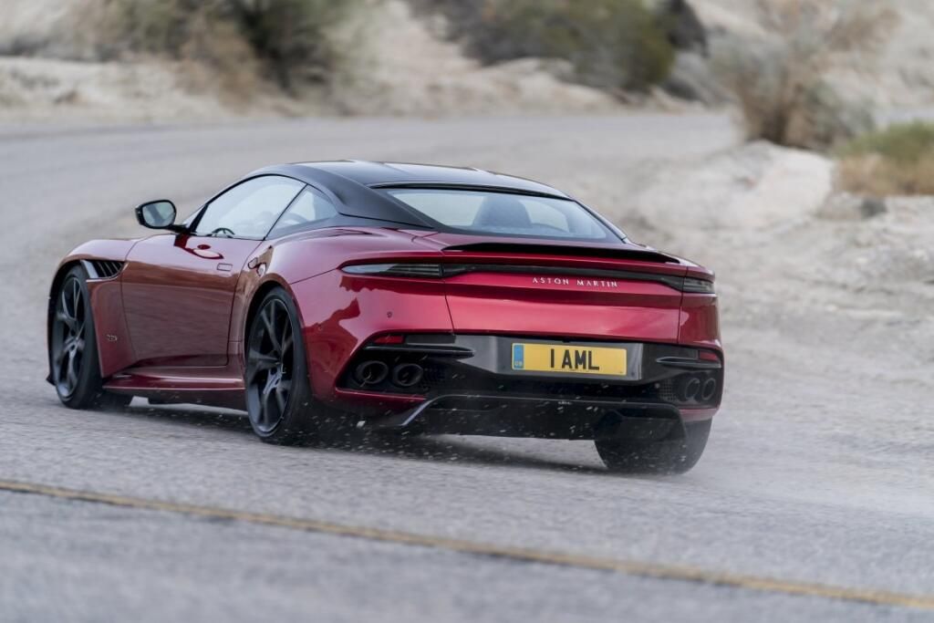 Red 2022 Aston Martin DBS