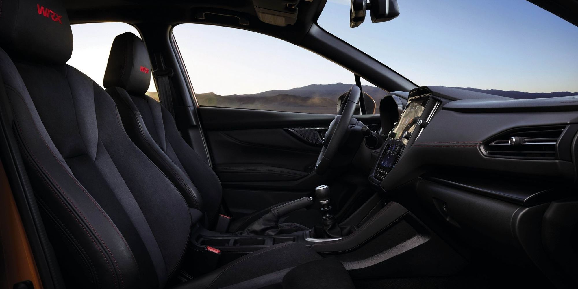 2022 Subaru WRX interior