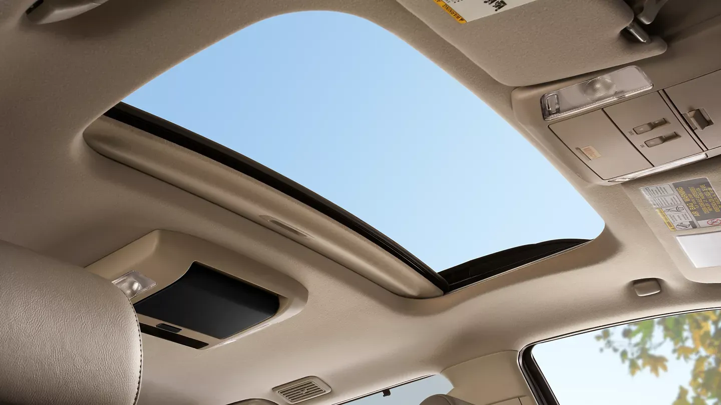 2022 Toyota Sequoia Platinum interior shown in leather interior