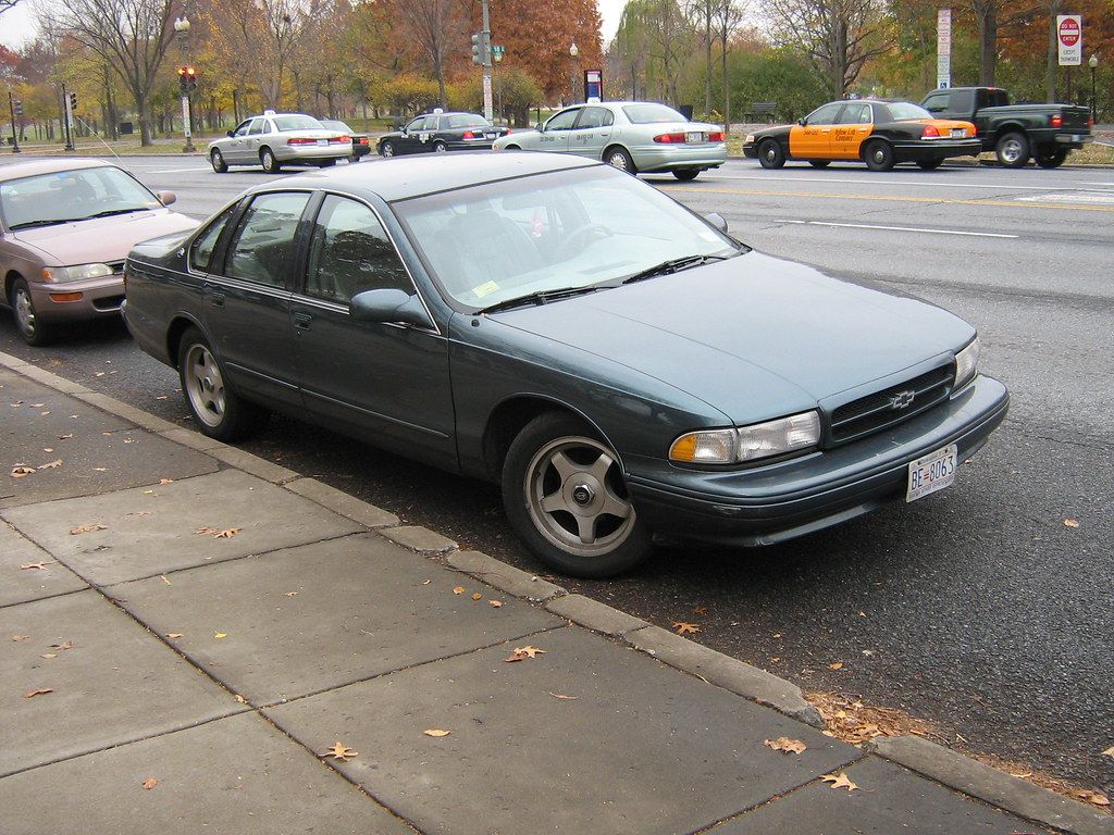 1996 Chevrolet Impala SS black front
