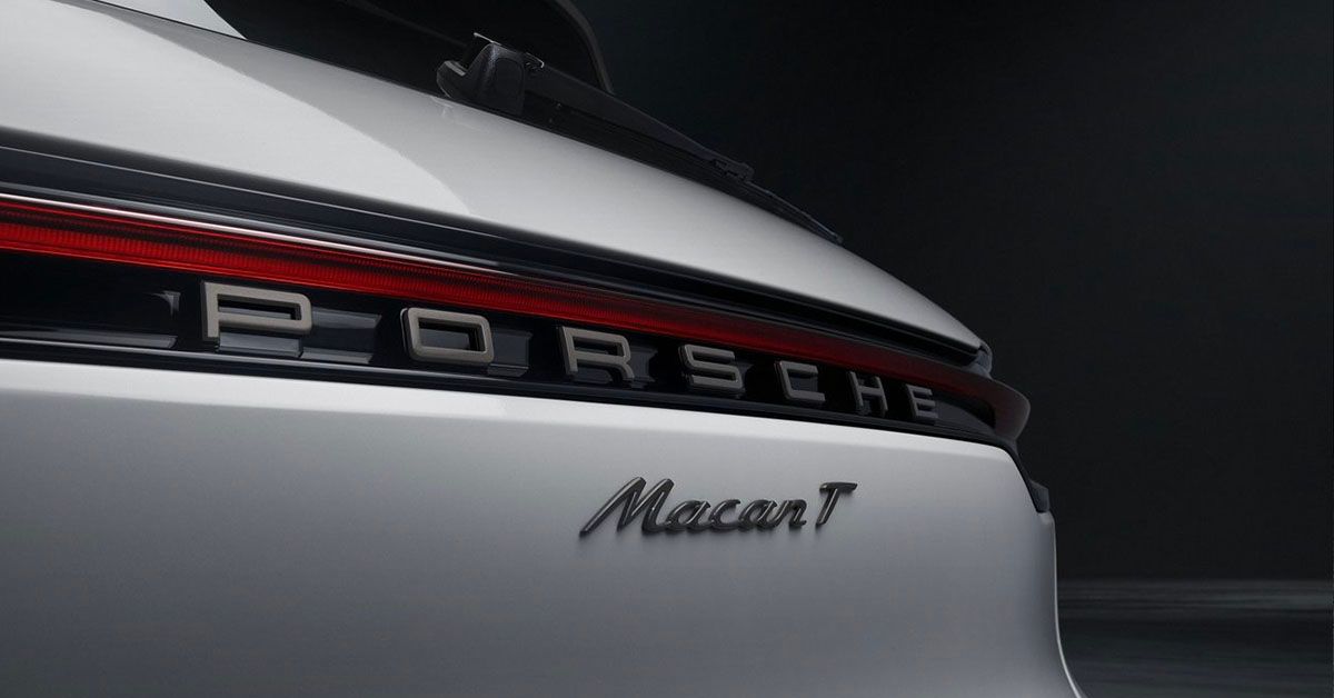 2022 Porsche Macan T Rear Badge