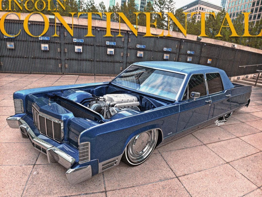 Lincoln Continental Rendering Front View