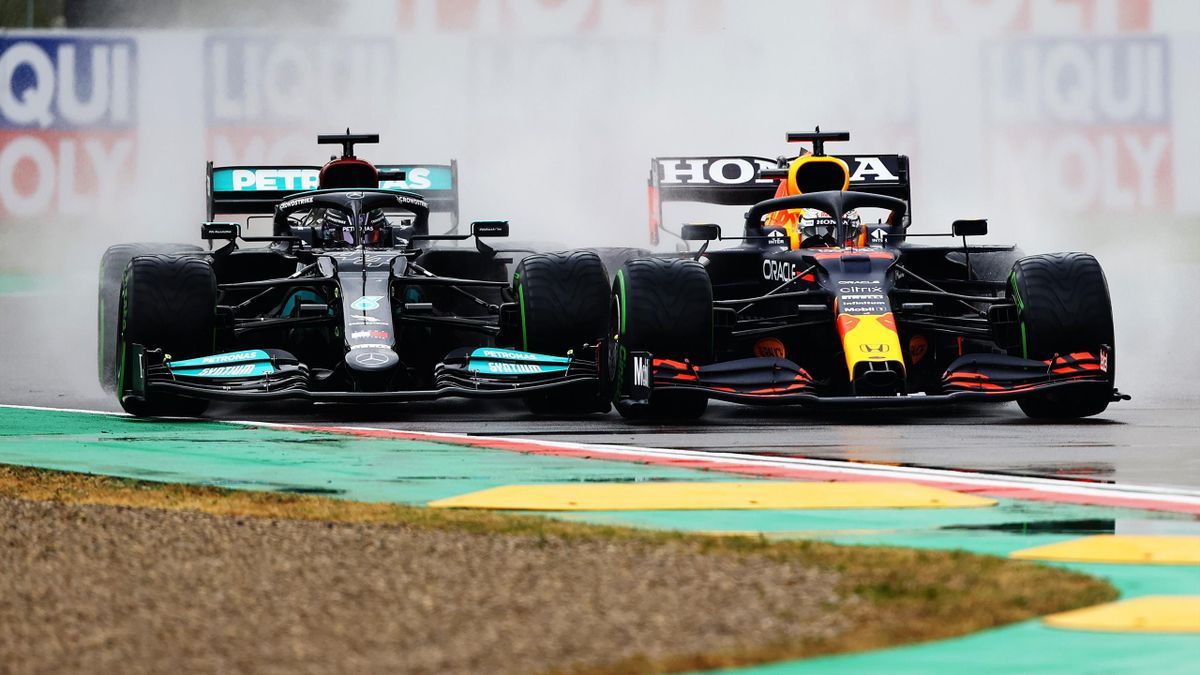 Hamilton vs Verstappen Imola 2021