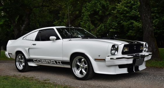 The 1976 Ford Mustang Cobra II.