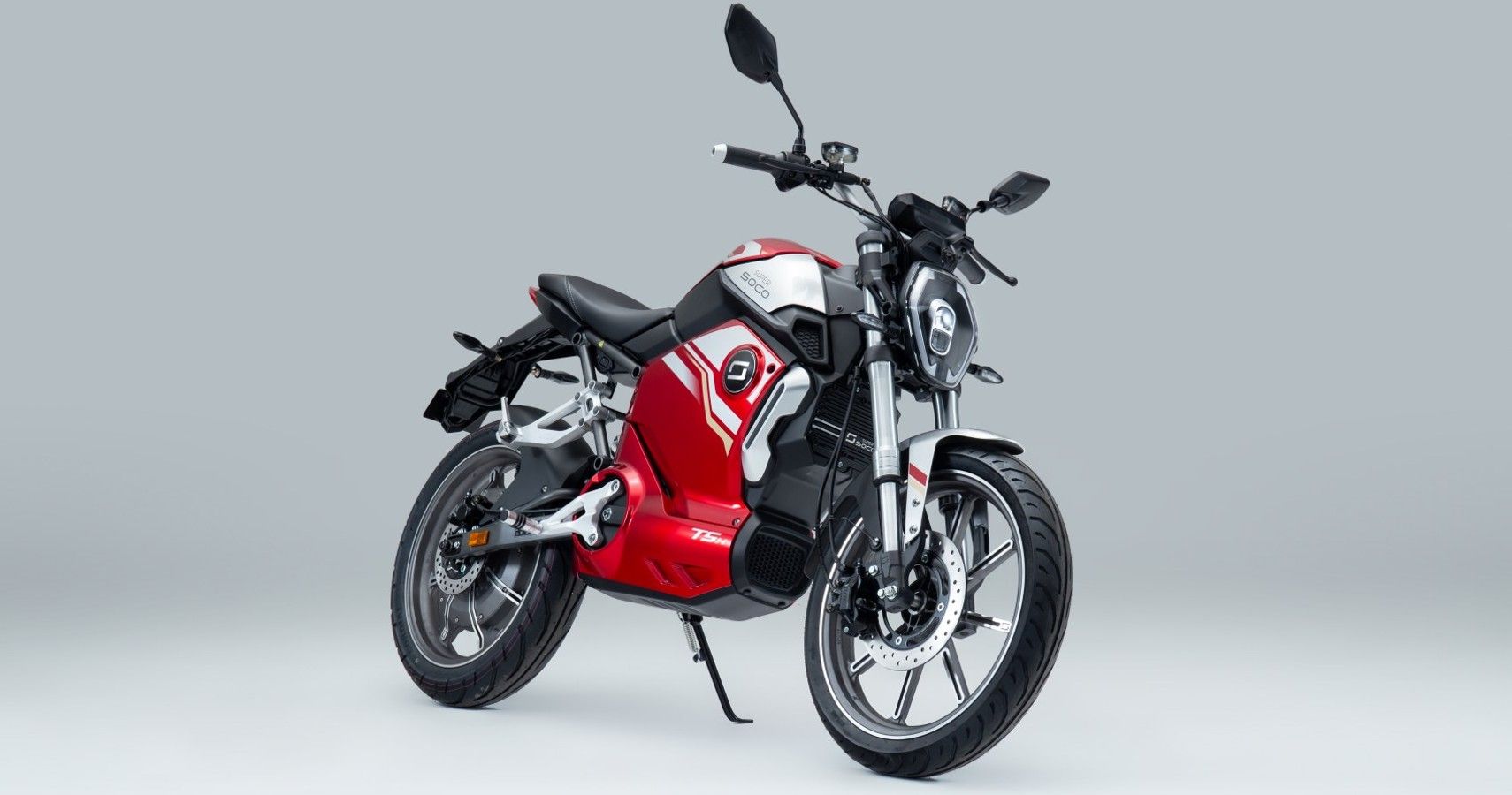 A 2020 Super Soco TSX Motorcycle