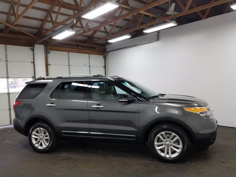 A side view on the 2015 Ford Explorer.