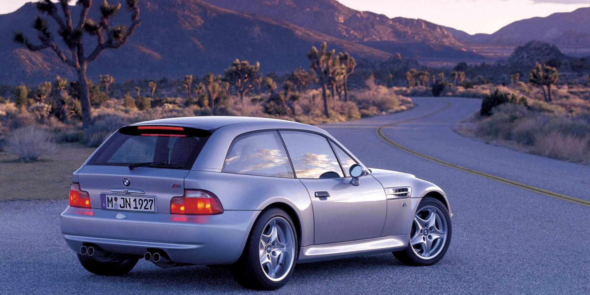 Rear 3/4 view of the Z3 M Coupe
