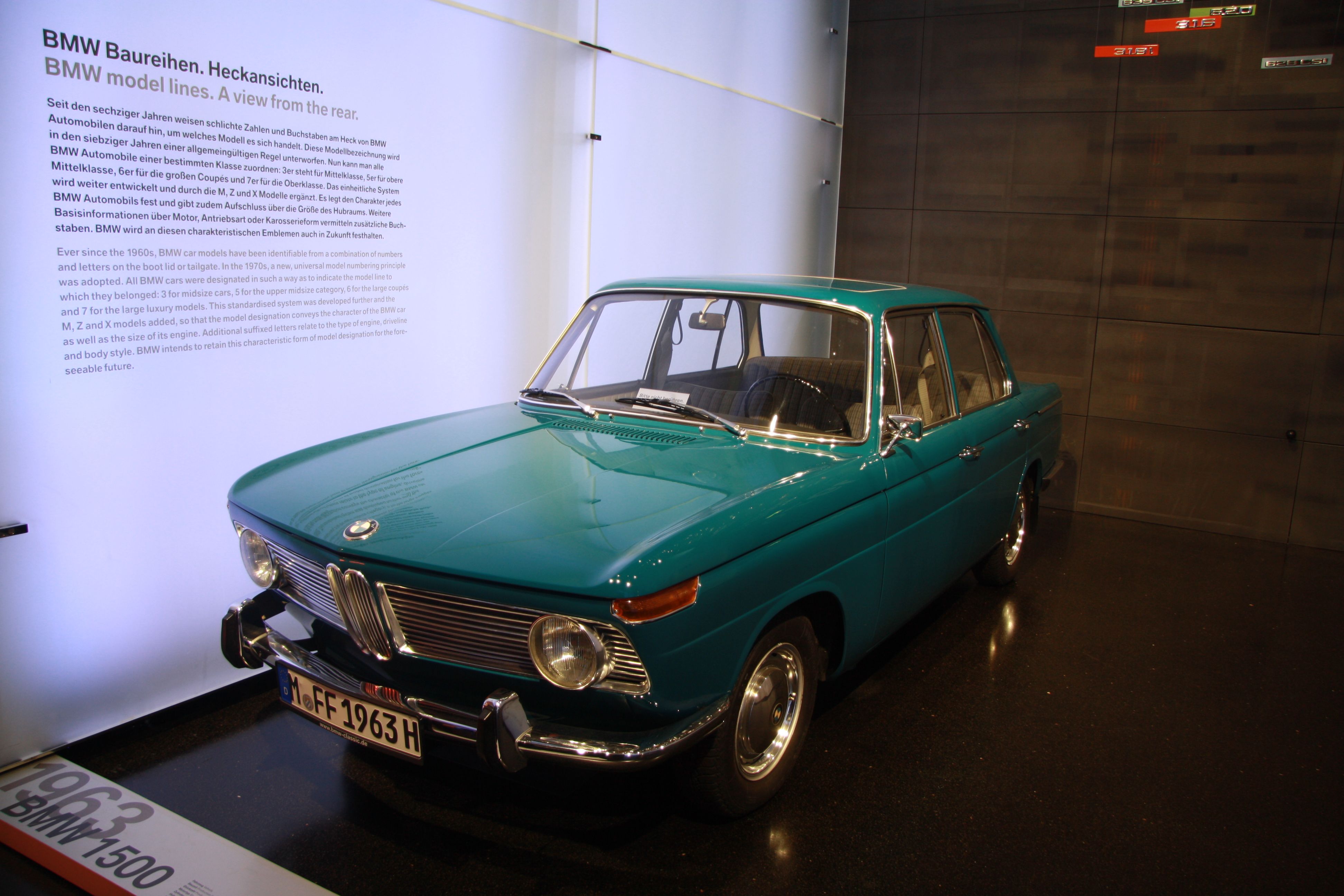 BMW 1500, 1961