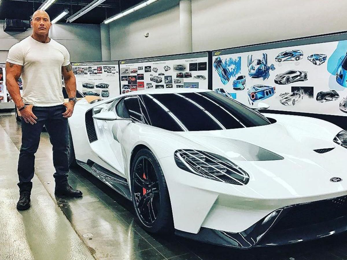 Dwayne “The Rock” Johnson's 2017 Ford GT Supercar