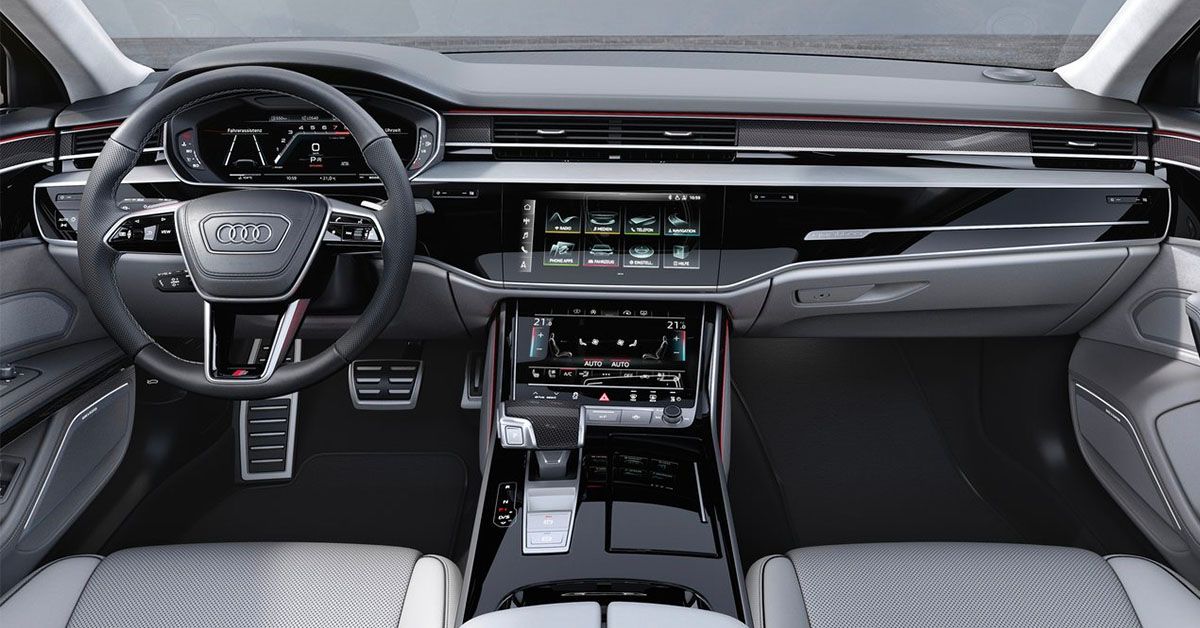 2022 Audi S8 Interior, Dash, Touchscreen
