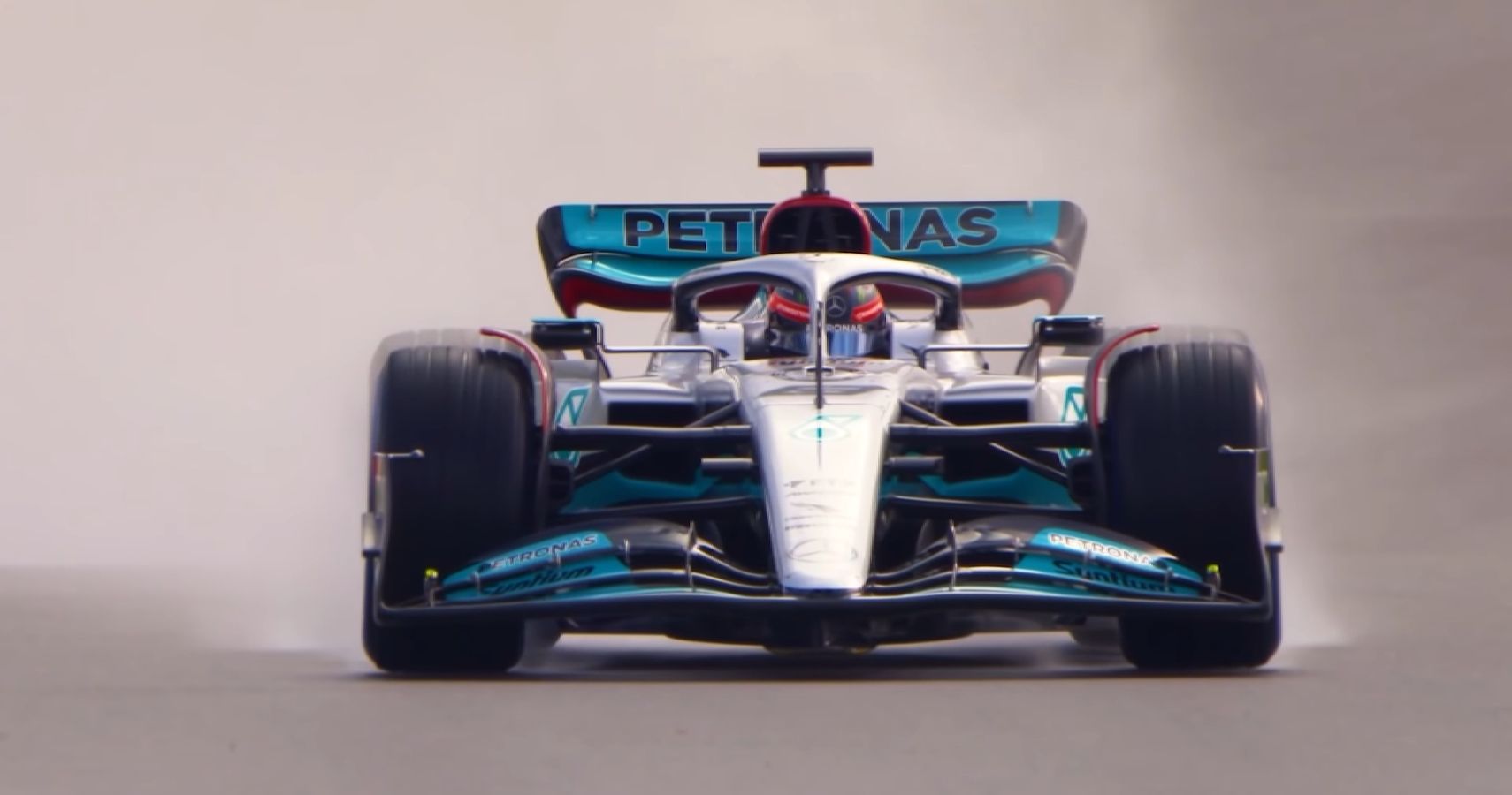F1 2022 Rule Changes Front View Mercedes
