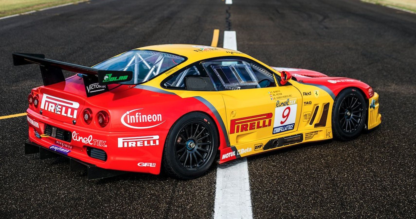 Ferrari 550 GTC 2102 V12 parked