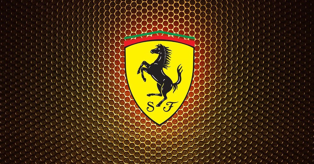 "The Prancing Horse" Symbol Of Ferrari
