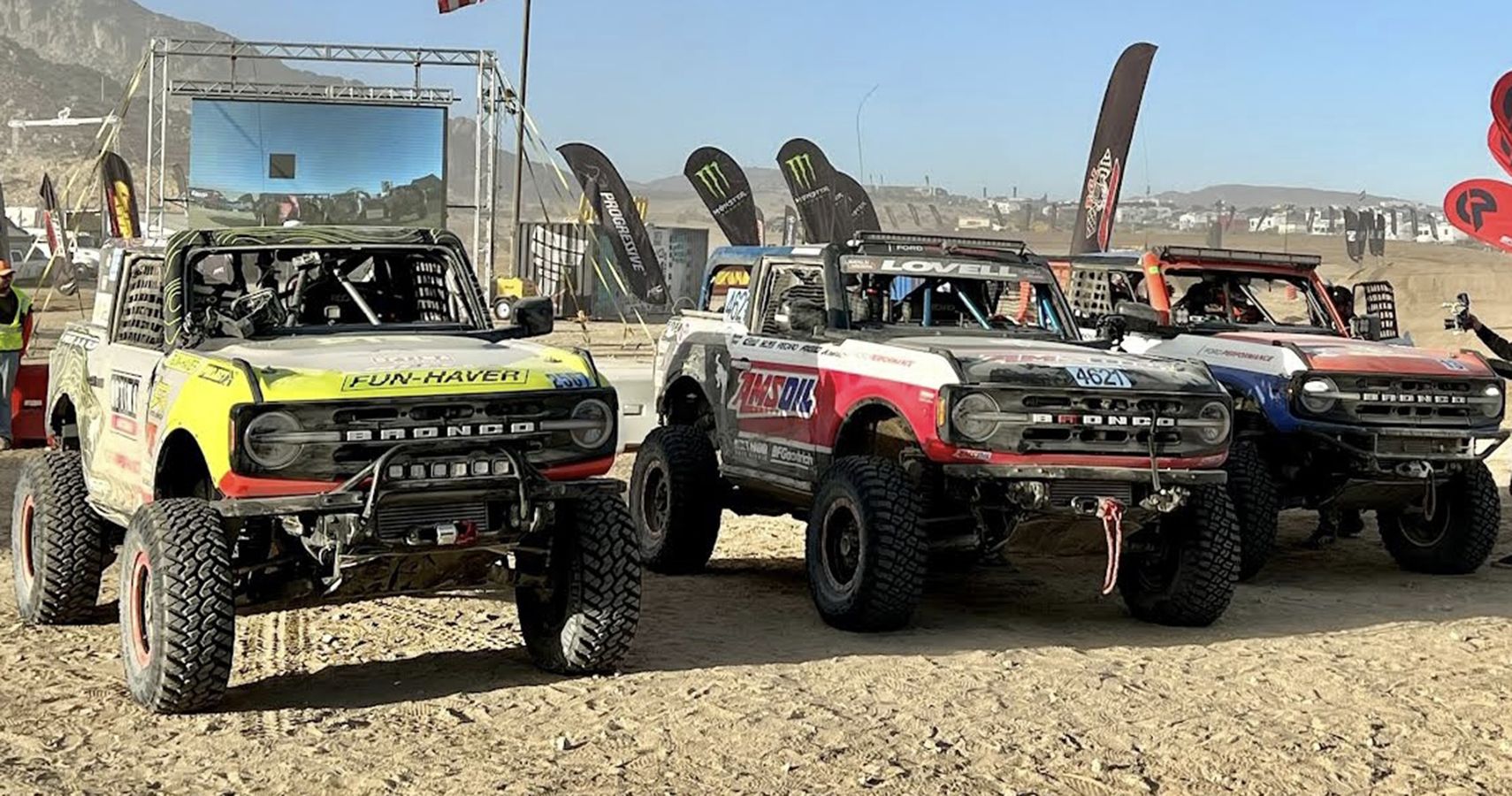 Ford Bronco 4600 2022 King Of The Hammers 1-2-3