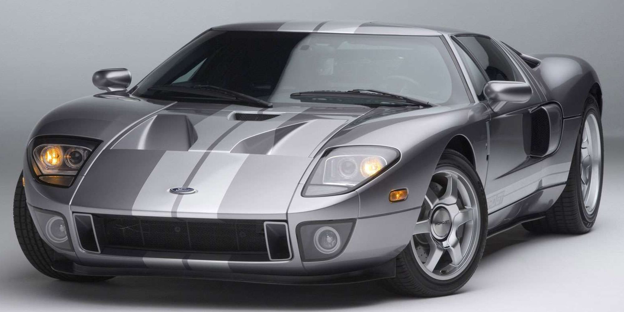 The front of the Ford GT