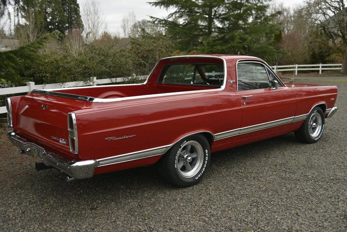 Red Ford Ranchero