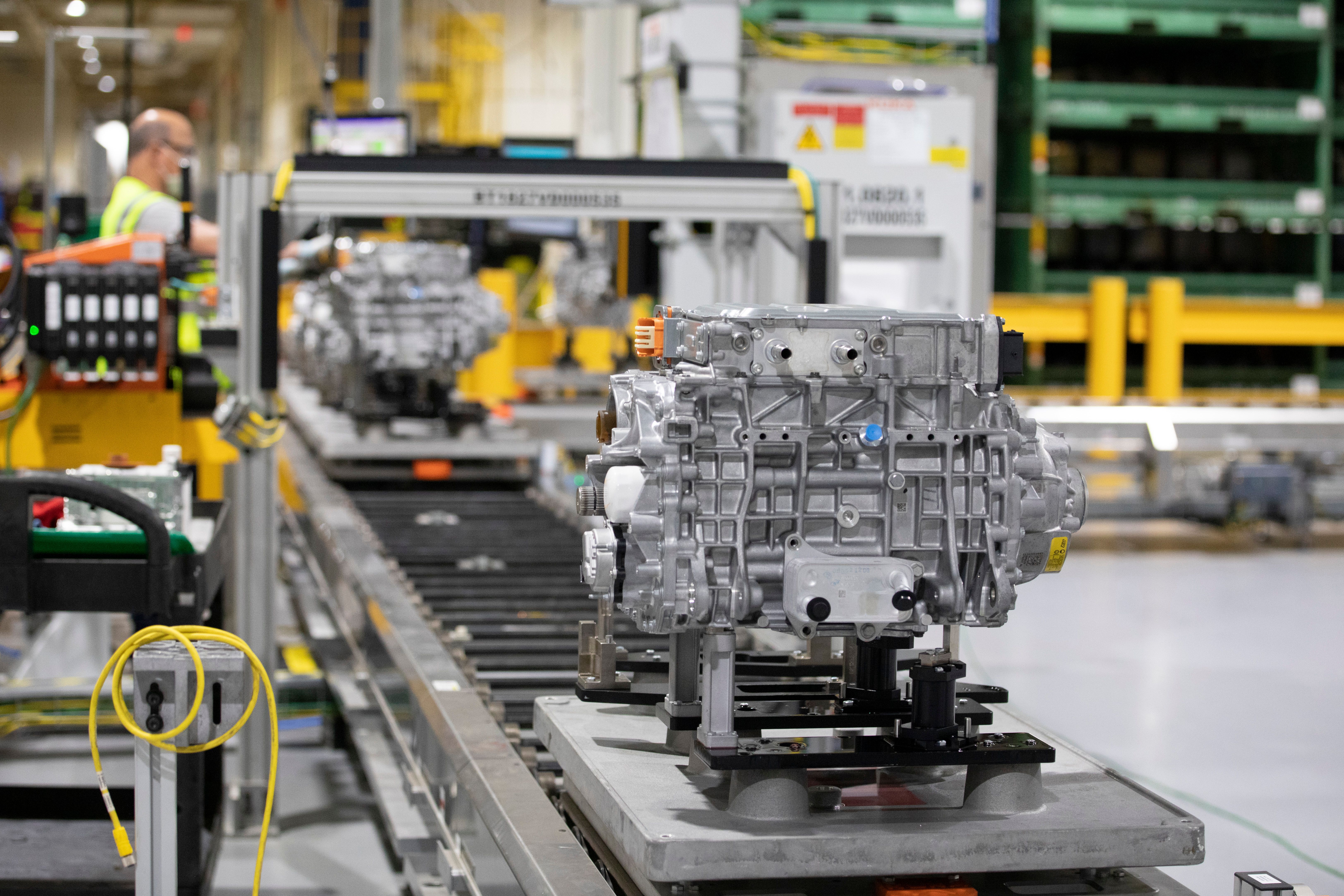 Ford's new electric powertrains built at Van Dyke Electric powertrain center