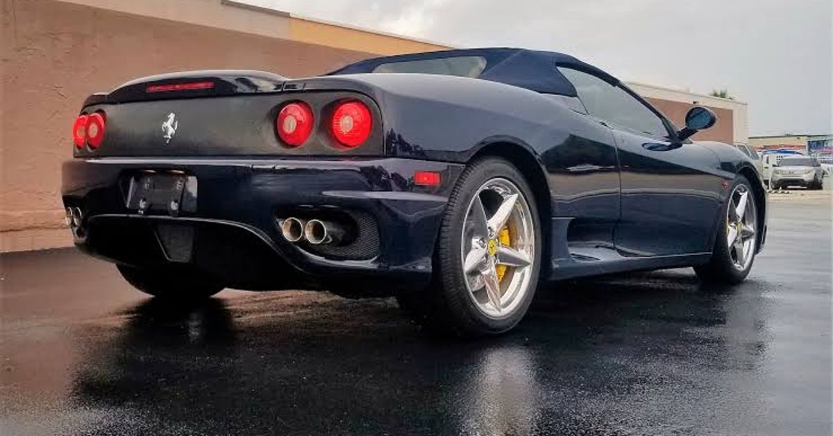 Here’s How Much A 2002 Ferrari 360 Modena Costs Today